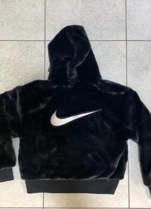 Куртка шуба женская бомбер nike оригинал2 фото