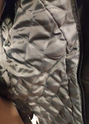Женская кожаная утепленная куртка, известного итальянского conbipel.8 фото