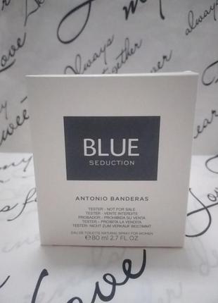 Antonio banderas blue seduction woman 80ml1 фото