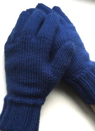 В’язані рукавички для чоловіків2 фото