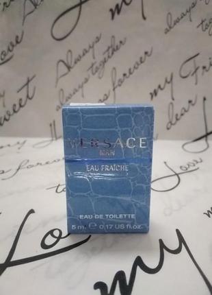 Versace man eau fraicheтуалетная вода (мини)1 фото