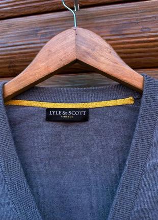 Лонгслив худи кофта свитшот свитер лонгслів lyle scott5 фото