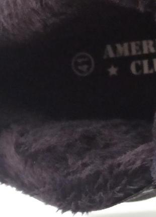 Зимние термоботинки ботинки мужские для мужчины мембрана 95/23 american club 47,48,499 фото