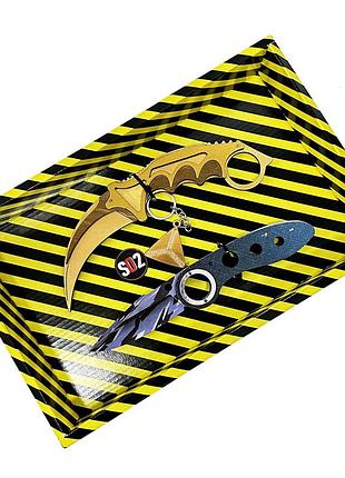 Box сувенірний so-2 "керамбіт gold фліп arctic", в кор. 23*17см, сувенір декор, україна