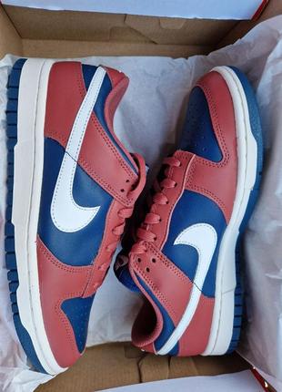 Кроссовки nike wmns dunk low canyon rust, оригинал, размер 39 (25см)6 фото