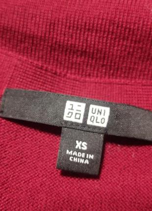 Uniqlo шерстяной кардиган3 фото