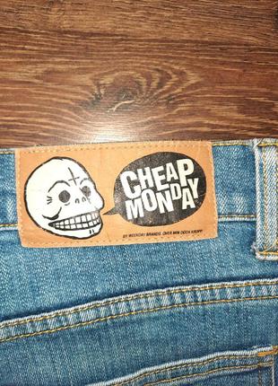 Мужские уникальные джинсы скинни cheap monday10 фото