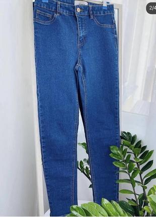 🌿s | uk 8🌿европа🇪🇺 new look. фирменные брюки современного фасона, скинни2 фото