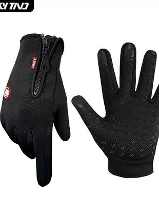 Зимові сенсорні рукавички windstopper