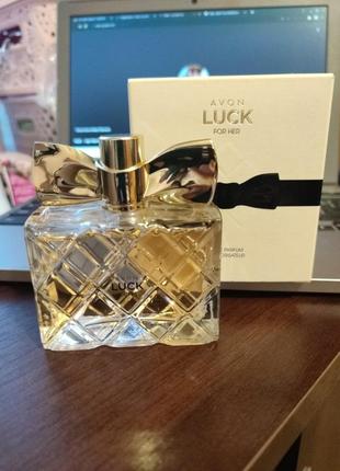 Туалетна вода luck woman avon