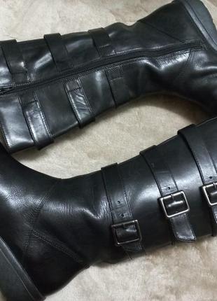 Сапоги осень-весна кожа  жен.39р.clarks индии5 фото