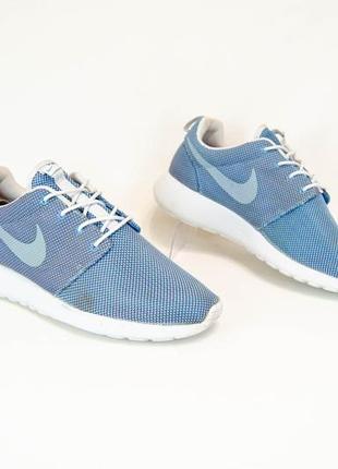 Nike roshe run blue lagoon кросівки для бігу оригінал! р. 44-45 29 см