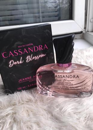 Jeanne arthes cassandra dark blossom 100 ml мл парфюмированная вода франция цветочная восточная женская (парфюм духи для женщин)3 фото