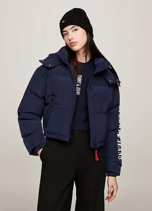 Куртка tommy hilfiger натуральный пух2 фото