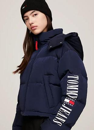 Куртка tommy hilfiger натуральний пух