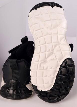Зимние кроссовки для девочек черный3 фото