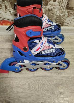 Ролики раздвижные(a4123-s-bl(31-34))