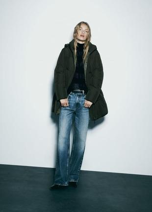 Пуховик куртка zara 3046/207