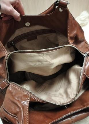 Роскишная кожаная сумка karen millen8 фото