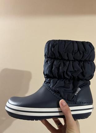 Дутики, резиновые сапоги crocs winter puff boot 14614-462-w72 фото