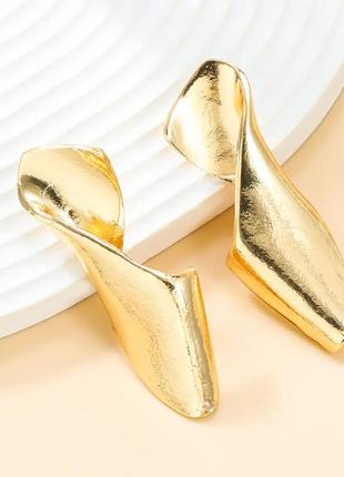 Серьги, серёжки гвоздики золотые