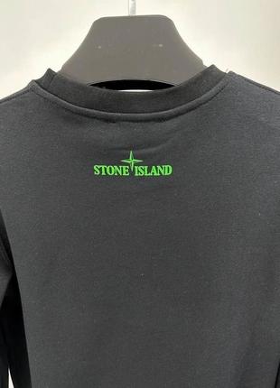 Брендовый люксовый мужской свитшот в стиле стон айленд качественная кофта stone island4 фото
