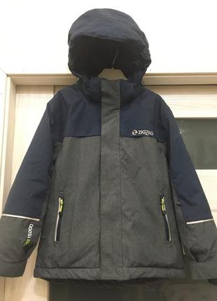 Зимняя термо куртка zigzag 110-116 дания, мембрана 15000
