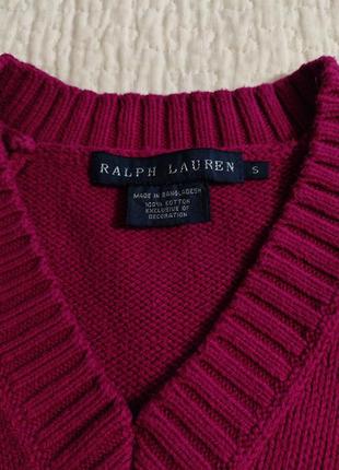 Ralph lauren, чудовий пуловер.6 фото