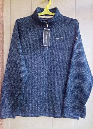 Koфта  повседневная с начесом  craghoppers  mason half zip