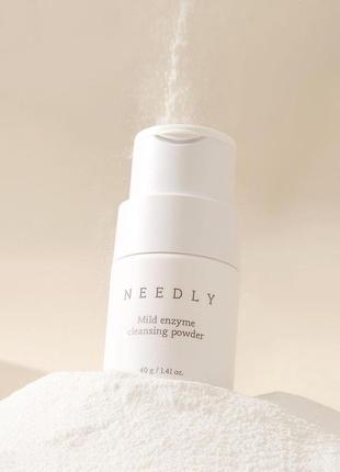 М'яка ензимна пудра для вмивання needly mild enzyme cleansing powder, 40г2 фото