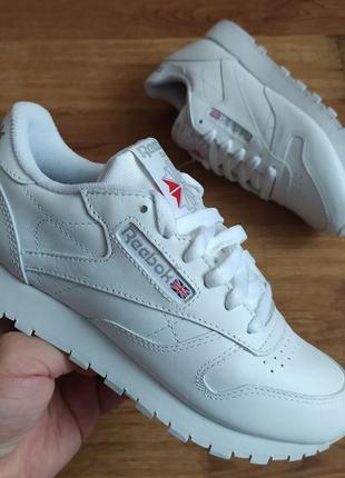 Новые кожаные оригинальные reebok р35 длина стельки 22.5см. цена 900грн1 фото