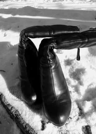 Зимові чоботи цегейка2 фото
