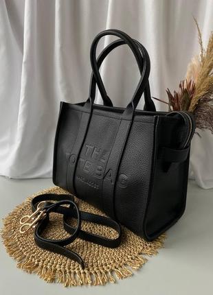 Сумка женская, шоппер little marc jacobs kids sports black2 фото