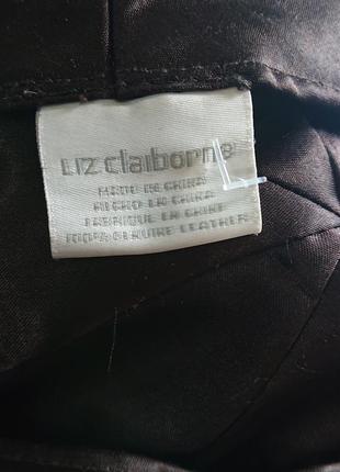 Женская кожаная кепка liz claiborne4 фото