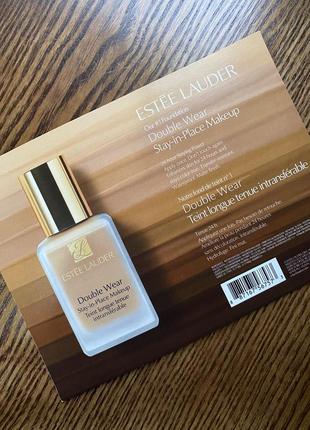 Estée lauder double wear пробник тонального крему