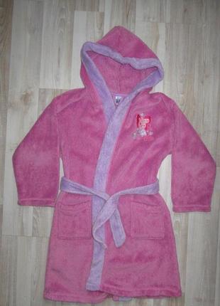 Теплый махровый халат