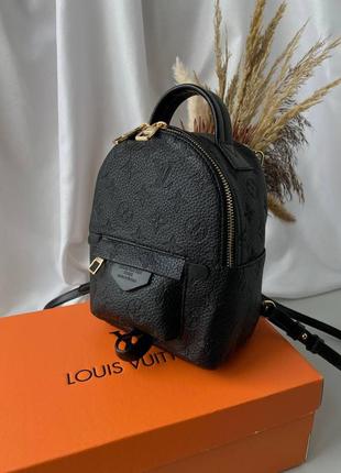 Рюкзак женский черный louis vuitton backpack