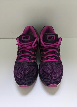 ❗️❗️❗️кросівки бігові жіночі "nike" air zoom structure 18 women's 10.5 magenta/pink euc!6 фото