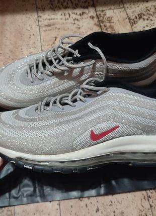 Чоловічі кросівки. air max 97. 40,5 розмір. срібло . nike.