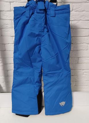 Лыжные термо брюки 2-4р 98-104см lupilu6 фото