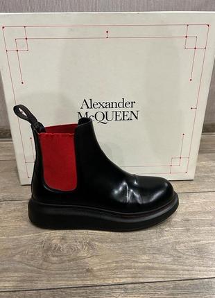 Ботинки alexander mcqueen челси1 фото