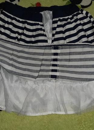 Великолепная юбка в полоску2 фото