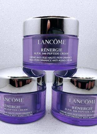 Высокоэффективный антивозрастной крем для лица lancome renergie h.p.n. 300-peptide cream (мини)