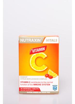 Дієтична добавка "вітамін с" nutraxin, 28 таблеток