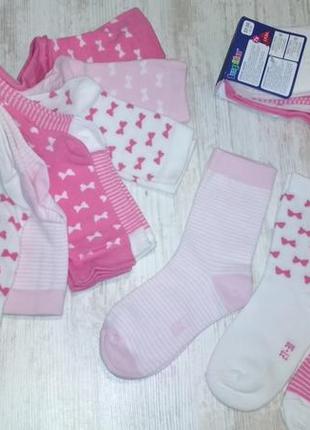 Носки для девочек 4-6 лет (за 7 пар)3 фото