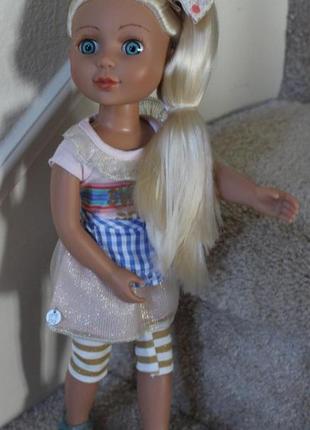 Шарнірна лялька блондинка1 фото