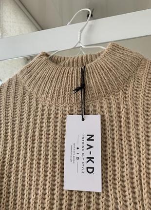 🖤 теплый свитер от бренда na-kd6 фото