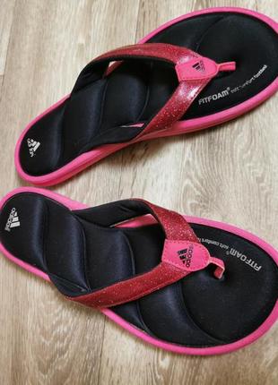 Шлепки, сланцы, вьетнамки adidas fit foam soft comfort3 фото