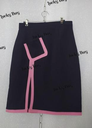 Женская двухцветная юбка. замеры в описании.2 фото