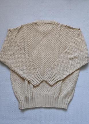 Мегакрутой вязаный свитер принт косы батал generation fashion англия5 фото